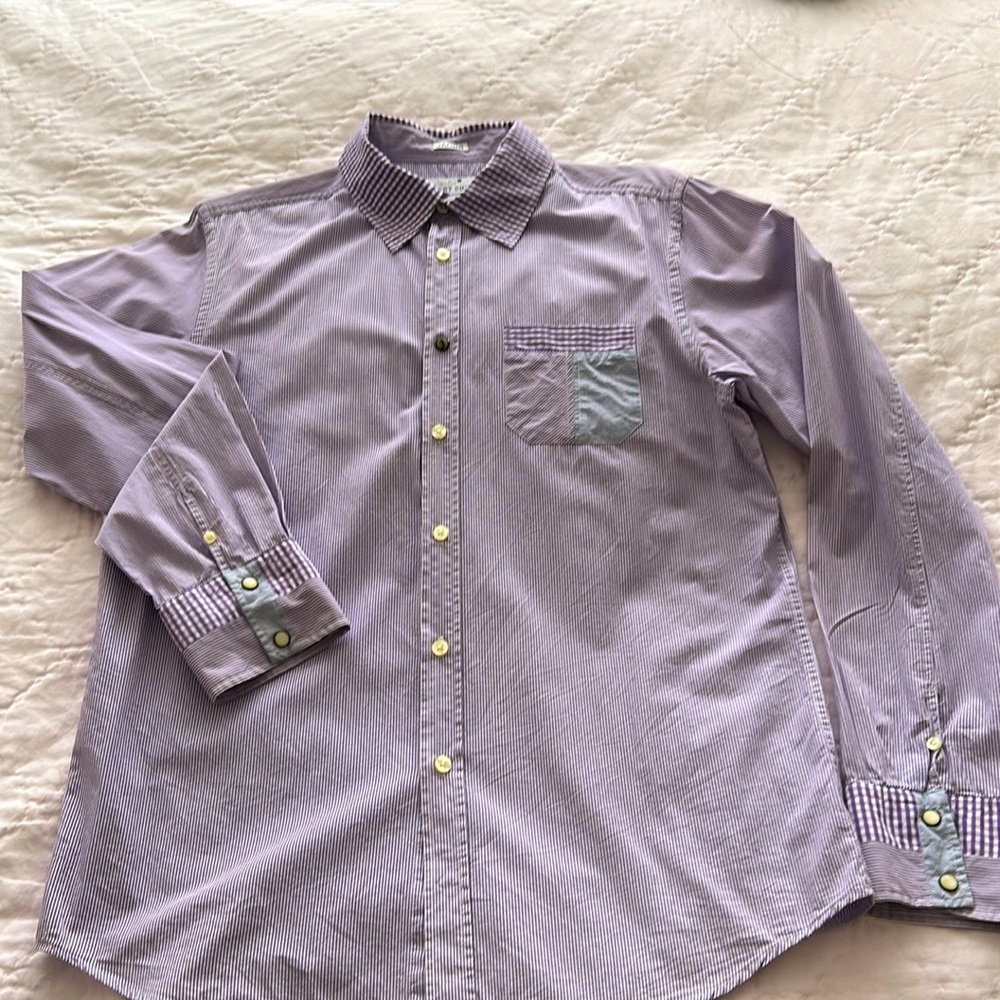 Jachs men’s *worn once* pinstripe shirt